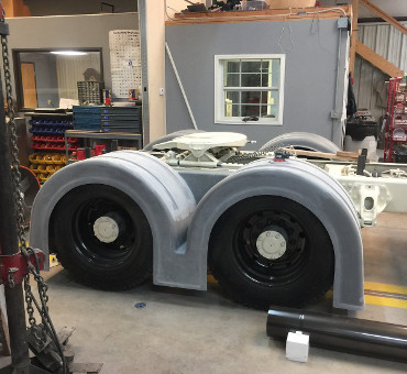 big rig custom wheel covers