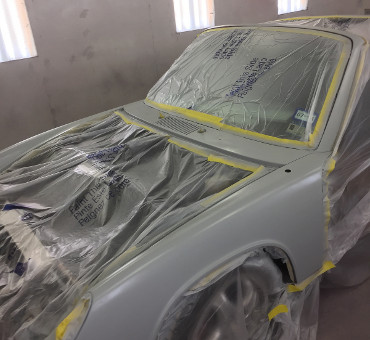 Porsche 914 ready for custom paint job